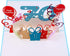 iGifts And Cards Happy 70th Birthday 3D Pop Up Greeting Card, Awesome Gifts for Women Turning Seventy