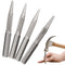 iayokocc 4pcs Carpenter Center Punch Set, Professional 1/32", 1/16", 3/32" Nail Setter &