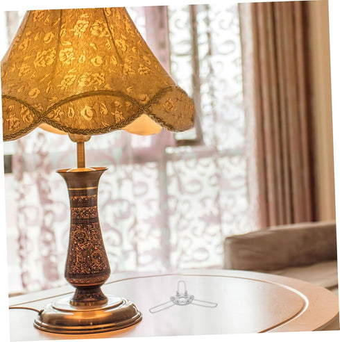 5pcs Spring Clip Adapter for Lamp Shades Firm Hold Recessed Light Fixators Compatible Ceiling Lights and Wall Sconces