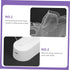 PRETYZOOM Dinosaur Night Light Effect Cute Dino Bedside Table Lamp for Boys and Girls Rooms Nursery Decoration Portable