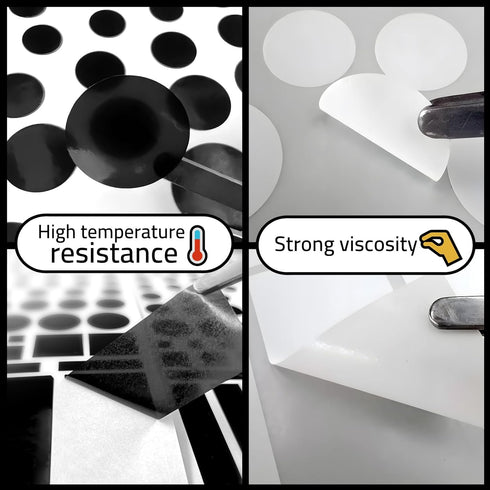 Dimming Stickers,2 Black,50% Dimming Lights(Cut-50% Dimming JIEHENG Light Stickers,LED Cover Sheets White and of LED