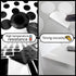 Dimming Stickers,2 Black,50% Dimming Lights(Cut-50% Dimming JIEHENG Light Stickers,LED Cover Sheets White and of LED
