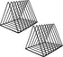EASEPRES 9 Slot Magazine Rack | Book Record Holder | Desktop Iron Storage Rack Bookshelf | Multifunction Triangle File