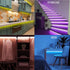 Lights,9.8ft Control,5050 Motion Activated Under Bed Motion Sensor LED Light Strip with Remote RGB LED Night Lights