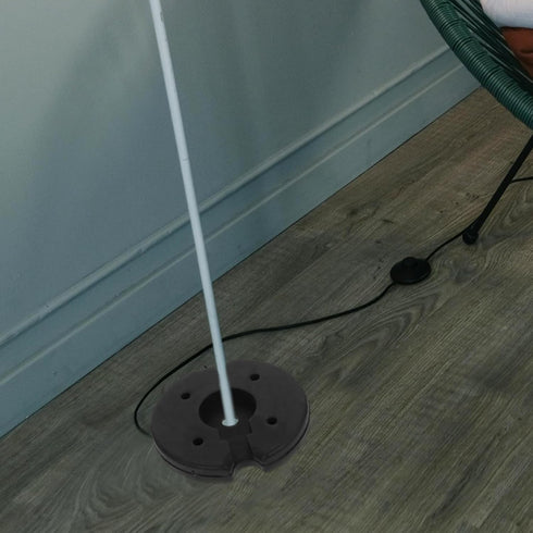 Counter Replacement Iron Base for Tall Floor Lamp - Stable Weight