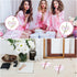 Fuutreo 24 Pack Heart Shape Sticky Notes Set with Big Diamond Pens, Memo Pad for Wedding, Crystal Metal Ballpoint Pens
