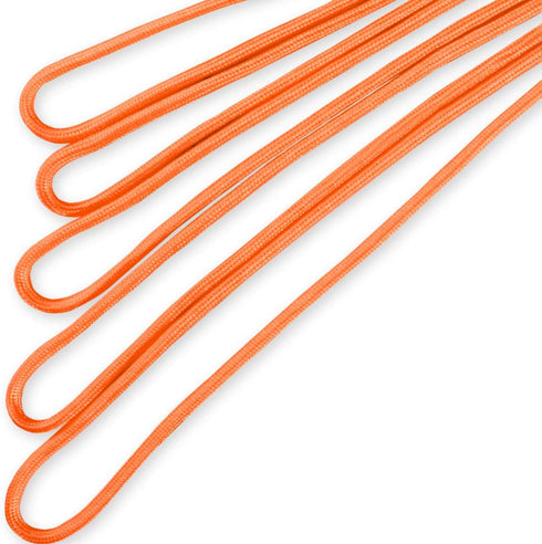 YOUOWO 5 Pack Orange Adjustable Lanyards - Neck Strap for Keys, Pen, Phone, ID Badges, USB Sticks, Whistles