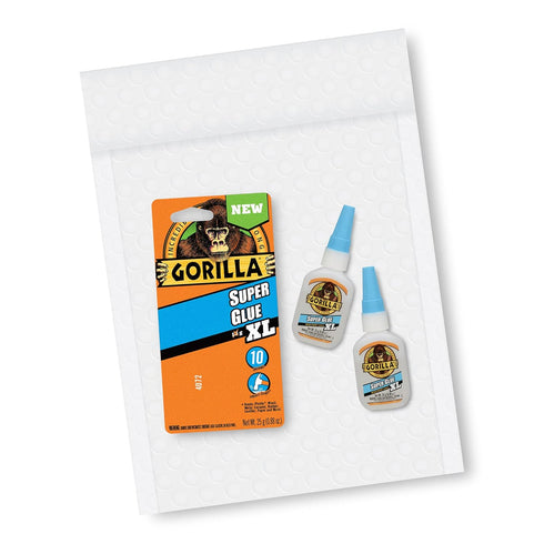 Gorilla Super Glue XL, Clear, 25 Gram, Pack of 2