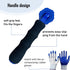 Dekonmon 14PCS, 9-Inch 360 1-Inch 4 4 Paint Edger Tool Kit Paint Trim Edger with Rotating Handle, V-Corner Painter Pad