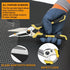 9-Inch Heavy Duty Scissors, Multifunction Shears for Cutting Cable Wires, Cardboard, Vinyl Siding, Straight Snips