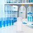 PATIKIL 12 Pcs 60ml Reagent Bottles, PP Wide Mouth Round with Screw Cap for Lab Liquid Storage
