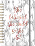 Frasukis Ruled Notebook/Journal - College Ruled Spiral Notebook, 8.5" x 6.4", Waterproof Hardcover