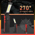 2 270 WINDFIRE Rechargeable Work Light Grill Light, Magnetic Flashlight, Gadgets for Men, Modes, Degree Roration