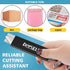 4 Pack Packages, DIYSELF Box Cutters, Small Box Cutter Retractable, Box Cutter Knife with Single Edge Razor Blade