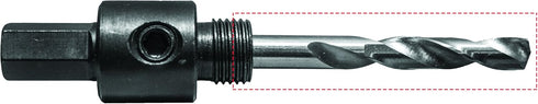 Hole Saw Pilot Drill Bit by Century Drill & Tool, 5306, 1/4"