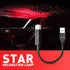 Mini Led Star Projector Night Light, Red Interior Car Lights, Adjustable USB Night Light, Romantic Auto Roof Ceiling Lamp for Bedroom, Ceiling and Party Decoration, Lighting and Ceiling Fans by Calsgkspray
