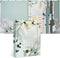 Vienrose 1 Inch 3 Ring Binder, Cute Clipboard for Letter Size Paper, with Tab Dividers and File Folder Labels, Greenery