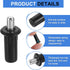 50pcs Black(1 0.41 0.28 Inch) uxcell Shutter Repair Pins, Spring Loaded Plantation Shutter Replacement Repair Pins