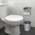 Country Autumn Alley Farmhouse Galvanized Toilet Paper Holder with Shelf Durable Wall Mount Tissue Paper Holder