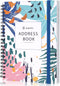 JUBTIC Address and Password Book - Hardcover Spiral Bound Organizer for Contacts and Logins, 5.2" x 7.7"