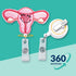 Nurse Badge Reel Retractable, Nursing Name Badge Holder, Cute Badge Reels for Nurses, Uterus