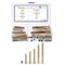 METALLIXITY Furniture Crib Screws Replacement Set (M6-1x40/50/60/70/80mm) 50Pcs, Connector Bolt M6 Screw Barrel