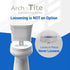 Plus Toilet Seat Elongated, Soft Close Toilet Seat, No-Slam, Magnetic Quick-Release Easy Clean, Easy Installation