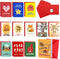 HAVVOY 12 Camp Greeting Cards, Sleepaway Camp Postcards Stationary Letter and Envelopes for