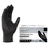 AMMEX Black Nitrile Exam Gloves, Size Small, Box of 100, 3 Mil, Latex Free, Powder Free