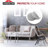 X-PROTECTOR Felt Furniture Pads - 48 Premium Floor Protector Pads for Wood Floors, Grey