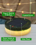 4 1: 39.4Ft 150LEDs, 3600mAh Anpro Solar Camping String Lights in Ultra Long Outdoor String Lights Solar Powered