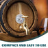 2-inch 304 BESTOYARD Professional Dial Wine Thermometer Stainless Steel Corrosion-Resistant Dual-Metal Brewing