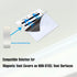 Seatern 1" 3.15", 16 Pack Adhesive Metal Plates for Magnetic Mounts, x Steel Strips with Adhesive Backing for Magnets