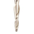 SpeTool Tapered Ball Nose End Mill 1/4" Shank, 1/16" Cutting Radius, ZrN Coated for 3D Carving Engraving Router Bit