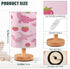 PCTIMMT Cute Pink Dinosaur Strawberry Table Lamp with USB Port Nightstand Lamp Desk Lamp for Bedroom Living Room Simple