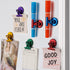 FINDMAG Strong Magnetic Clips, 12 Pack, Heavy Duty, Whiteboard Magnets, Scratch Free Magnet Clips for Photo Displays