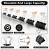 Yexiya 640 Pcs Assorted Sizes Binder Clips, Black Metal Paper Clamps for School and Office Supplies