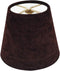 Royal Designs, Inc. CS-1104-6BR Velvet Empire Chandelier Shade, 4 x 6 x