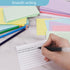 YOLCAR 3 5 Inch, 300 Count Colored Index Cards x Ruled Index Cards, Flash Cards for Studying, Lined Note Cards