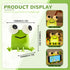 DAMELYN Dimmable Frog Night Light for Kids, Silicone Night Light for Nursery,Frog Lamp Suitable for Boys and Girls Room