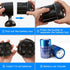 1000LM 6000K Black(2 Pack) Motion Sensor Outdoor Lights, Battery Operated Outdoor Light, Motion Detector Lights