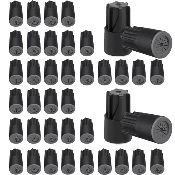 40PCS Waterproof Outdoor Wire Electrical Connectors, Sealant Twist Nuts for Landscape Light and Wet Location