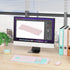 Computer Keyboard Stand Holder - Ergonomic Acrylic Keyboard Stand for Desktop Comfortable Keyboard Tray Riser