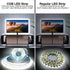16.4 Dimmable 6500K 24V, 1600LEDs, 2835 Closet DAYBETTER COB LED Strip, ft White LED Strip Lights, LED Light Strip