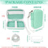 Case Compatible with Phomemo D30 D35, NELKO P21, NIIMBOT D110 Label Maker with 3 Roll Label Tape