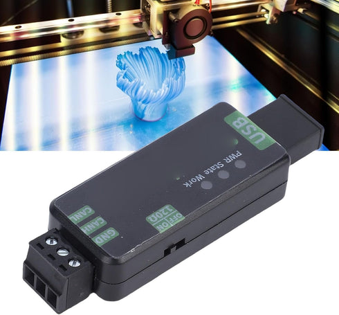Gugxiom 2.0 USB to CAN Adapter, CANable CAN Analyzer Module, Base on Open Source Hardware, Supports Multiple Firmware