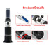 V-Resourcing Wine Refractometer, Hand Held Brix/Alcohol with ATC for Wine Making Homebrew Kit, Dual Scale