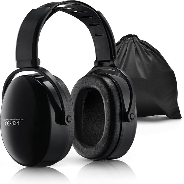 Noise Cancelling Headphones for Adults Kids, Adjustable Ear Muffs for Autism, Effective Hearing Protection