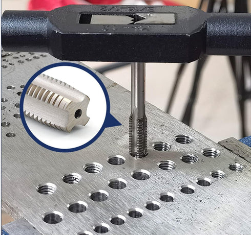 Utoolmart Metric Machine Taps - M20 x 2.5mm Pitch H2 Right Hand Thread Plug, HSS Uncoated, 1pcs