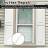 GeekNi 60Pcs 3 Inch Vinyl Shutter Fasteners Strongest Plastic Shutter Screws Window Shutters Hardware Exterior Spikes